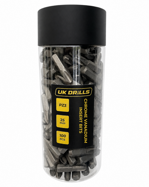 Chrome Vanadium Insert Bits Pozi
