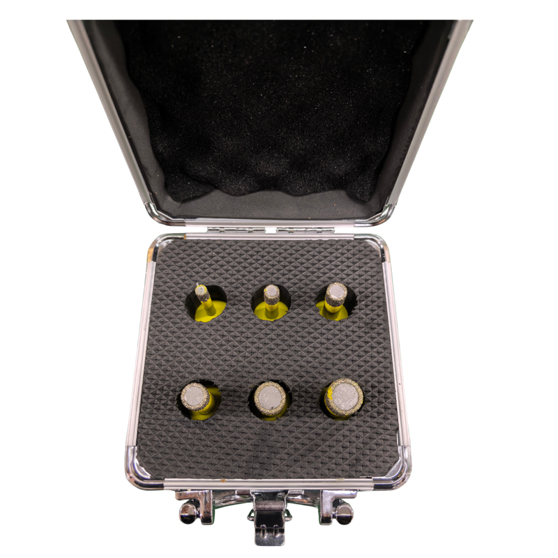 Diamond M14 glass and tile drill bit set
